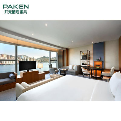 लक्जरी लकड़ी PAKEN मानक बेडरूम फर्नीचर