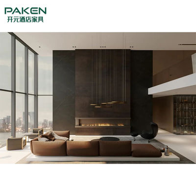 सुरुचिपूर्ण और शांतिपूर्ण शैली आधुनिक विला फर्नीचर लिविंग रूम फर्नीचर को अनुकूलित करें