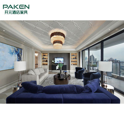 लक्जरी और सुरुचिपूर्ण शैली आधुनिक विला फर्नीचर लिविंग रूम फर्नीचर को अनुकूलित करें