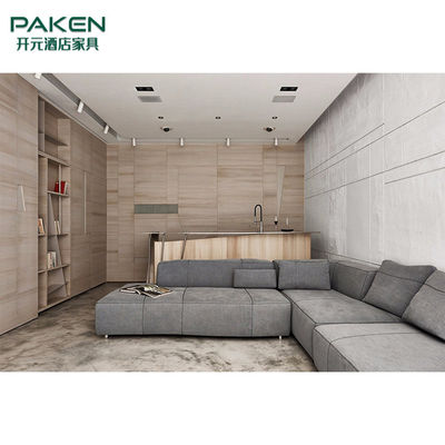 आधुनिक विला फर्नीचर लिविंग रूम फर्नीचर और संक्षिप्त और सुरुचिपूर्ण शैली को अनुकूलित करें