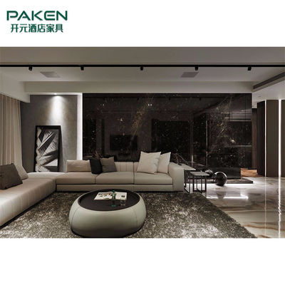 आधुनिक विला फर्नीचर लिविंग रूम फर्नीचर और संक्षिप्त और आधुनिक शैली को अनुकूलित करें
