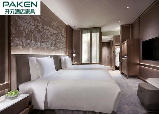 केम्पिंस्की होटल चीन में पूर्ण बैठक क्षेत्र के साथ बड़े सूट फर्नीचर एकाधिक कमरे डिजाइन