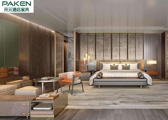 इंटरकांटिनेंटल होटल समूह चीन में पांच सितारा होटल पूर्ण सेट बेडरूम फर्नीचर सूट
